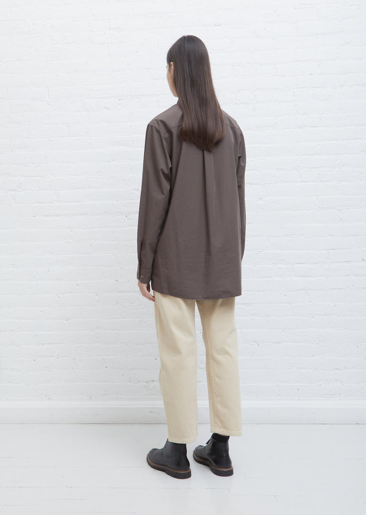 Patch Pocket Shirt — Chestnut
