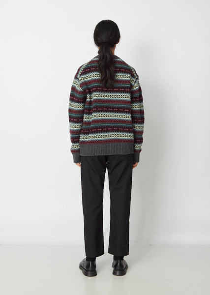【新品未使用限定値下】Heart Fair Isle Knit Pullover 2025年最新】HeaRt fair isle knit pulloverの人気アイテム