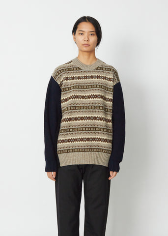 Textured Wool Sweater