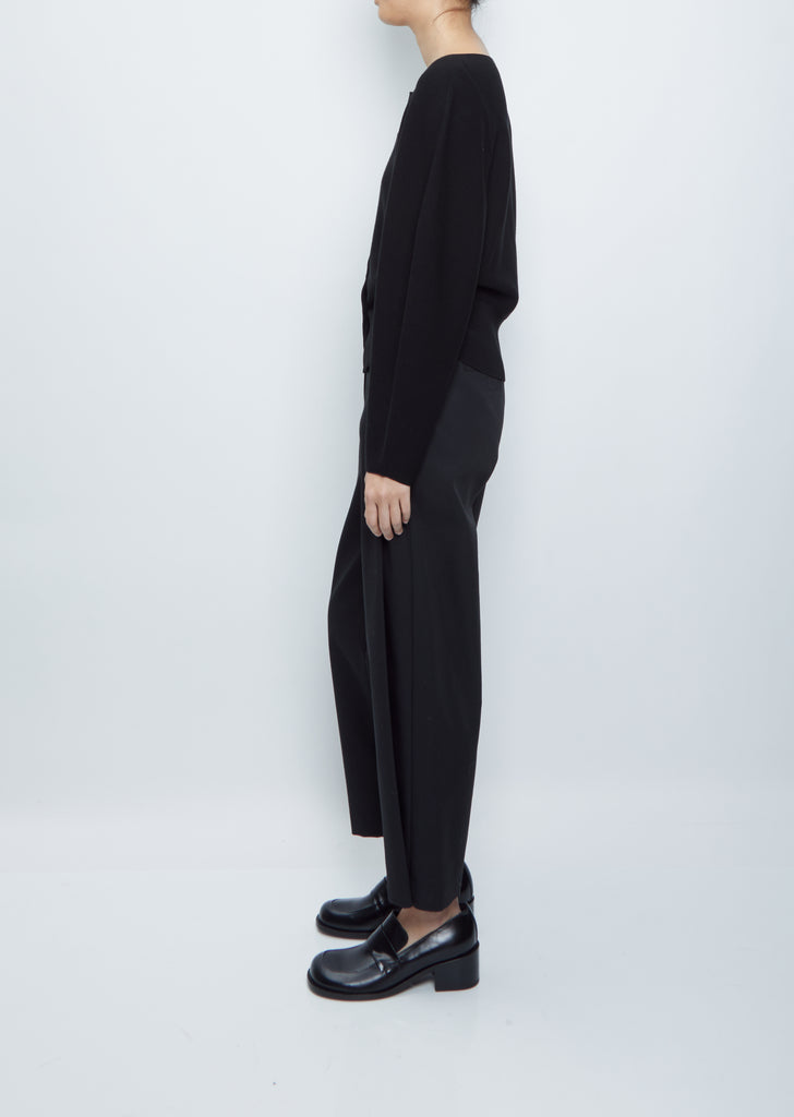 Whole Garment Rounded Cardigan
