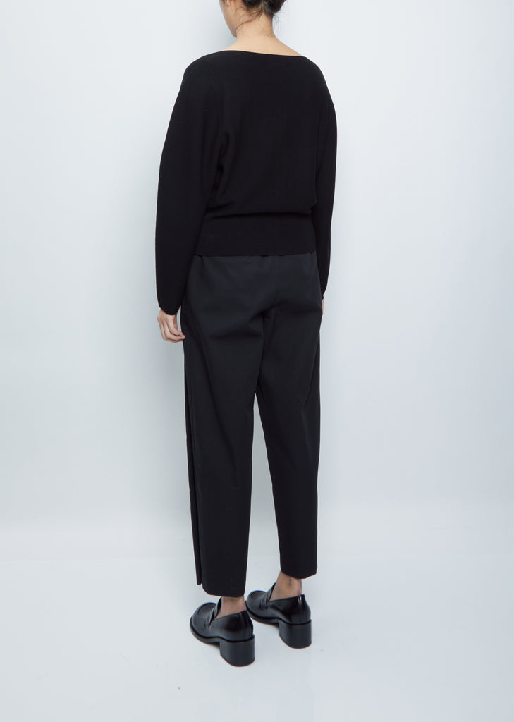 Whole Garment Rounded Cardigan