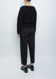 Whole Garment Rounded Cardigan