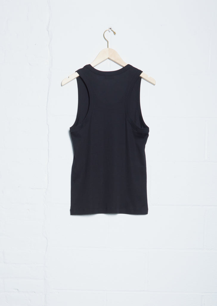 Rib Tank Top — Black