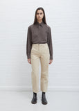 Denim Twisted Pants — Saltpepper