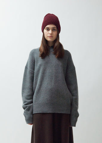 June Chunky Beanie — Bordeaux