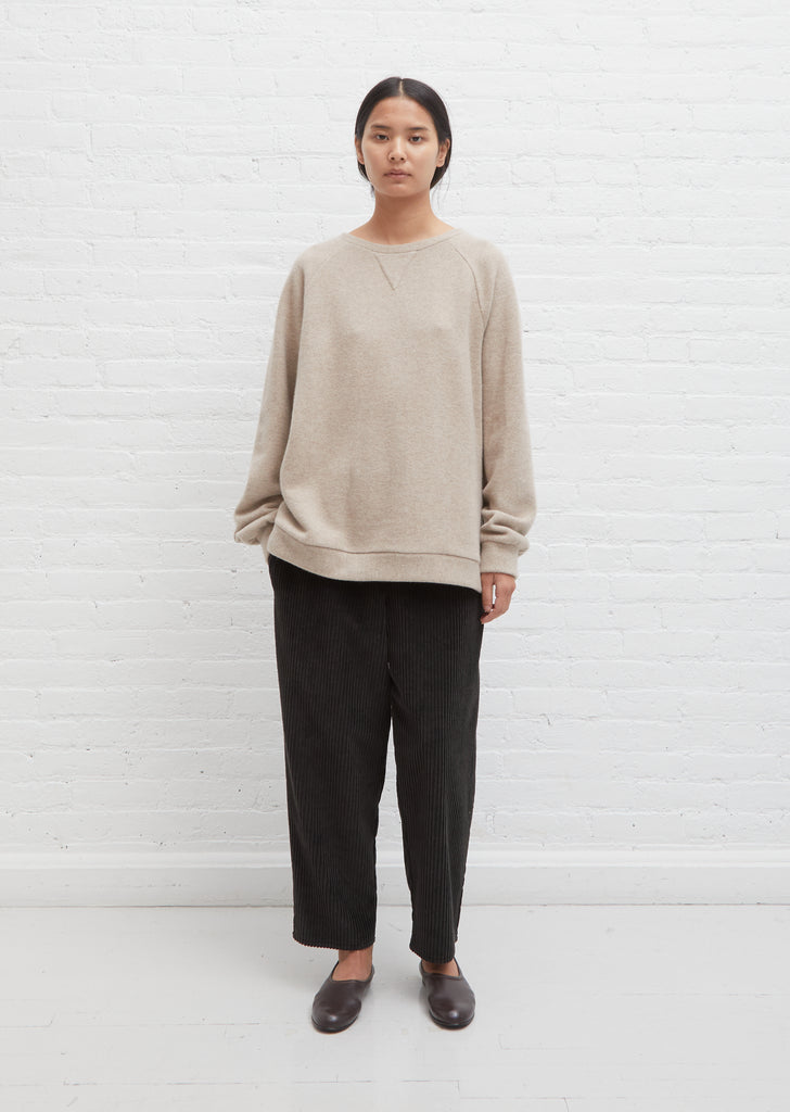Wool & Cashmere Jersey Sweatshirt