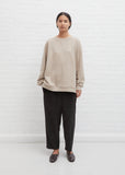 Wool & Cashmere Jersey Sweatshirt