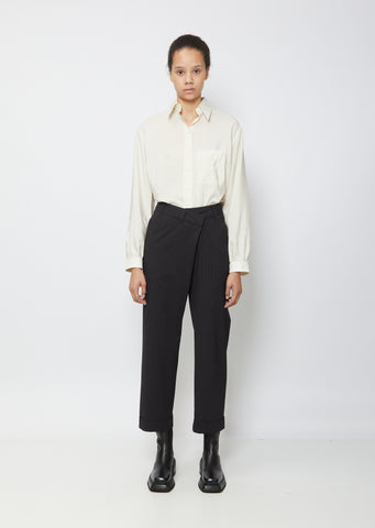 Overlapping Relaxed Cuffed Trouser
