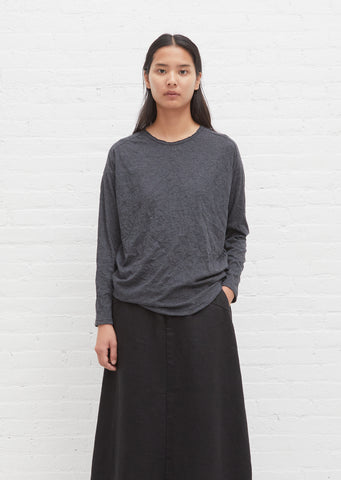 Wrinkle Finish LS Pullover