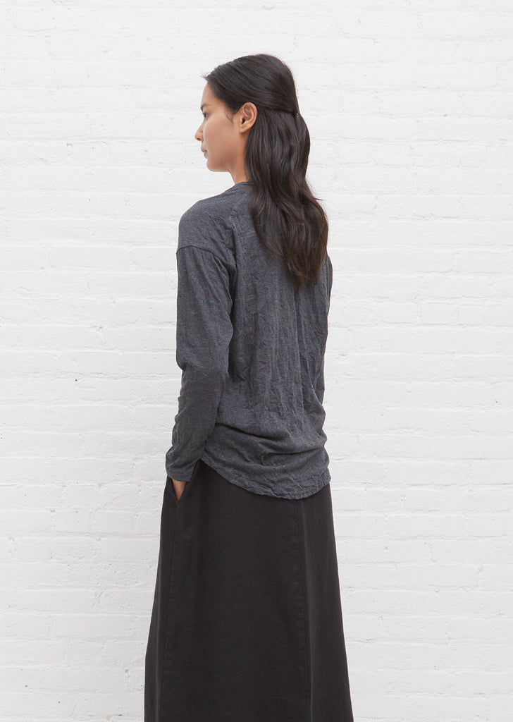 Wrinkle Finish LS Pullover