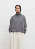 Rollneck Chunky Sweater — Smog