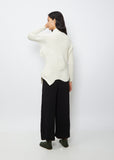 Kone Kone Pleated Long Sleeve Top
