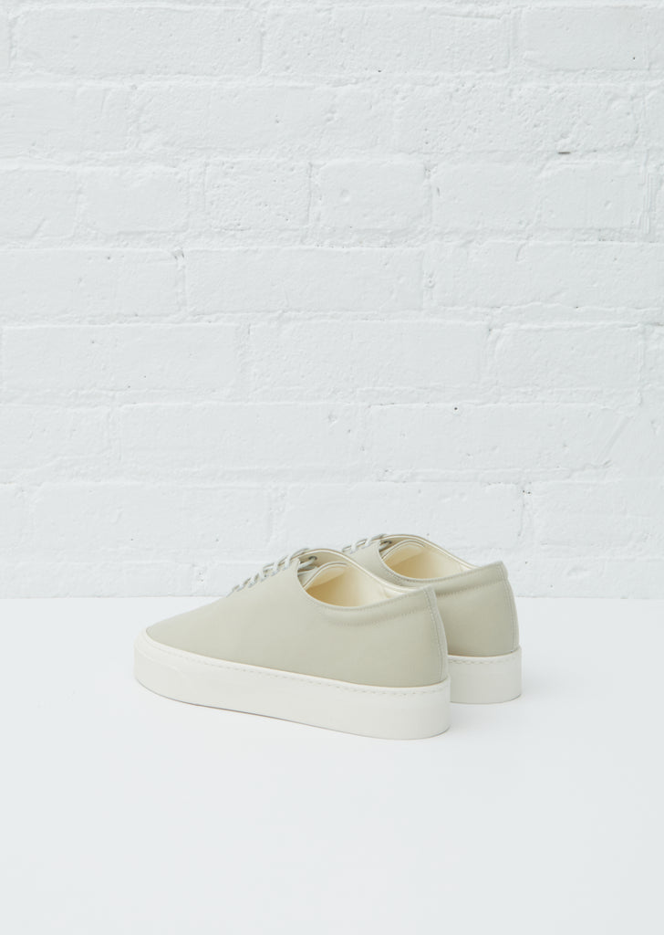 Marie H Canvas Lace-Up — Light Grey
