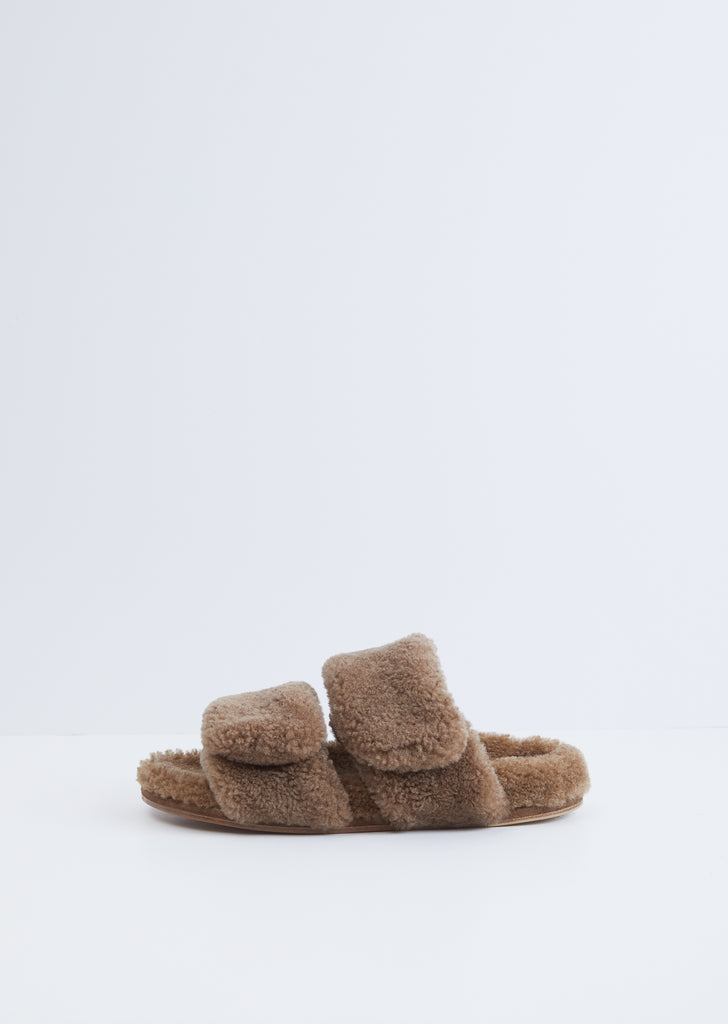 Shearling Sandals