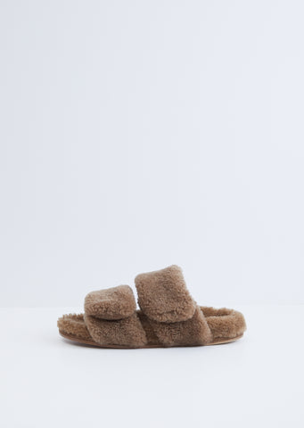 Shearling Sandals