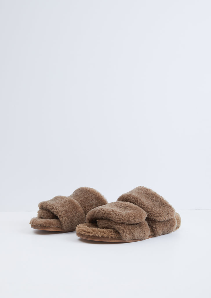 Shearling Sandals