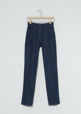 Denim Straight Leg Jeans — Jean Blue