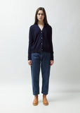 Fundo Fine Merino Wool Cardigan — Black