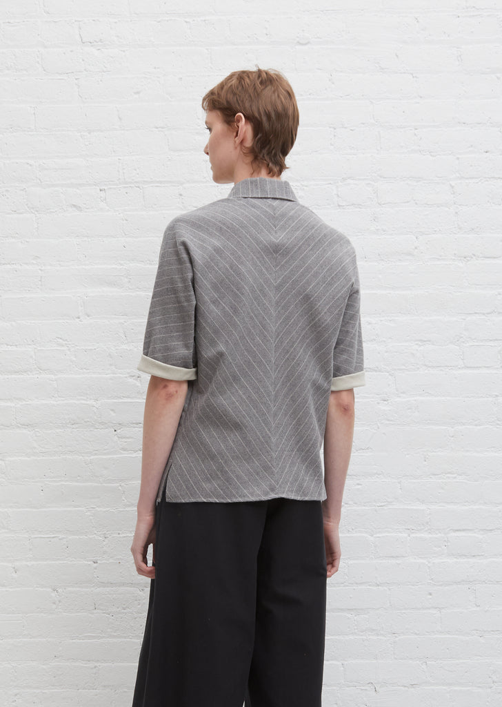 Salice Blouse — Grey