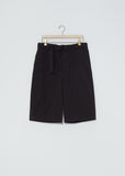 Belted Shorts — Black