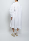 Puff Sleeve Dress — White