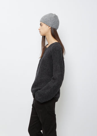 Alpaca Hat — Grey