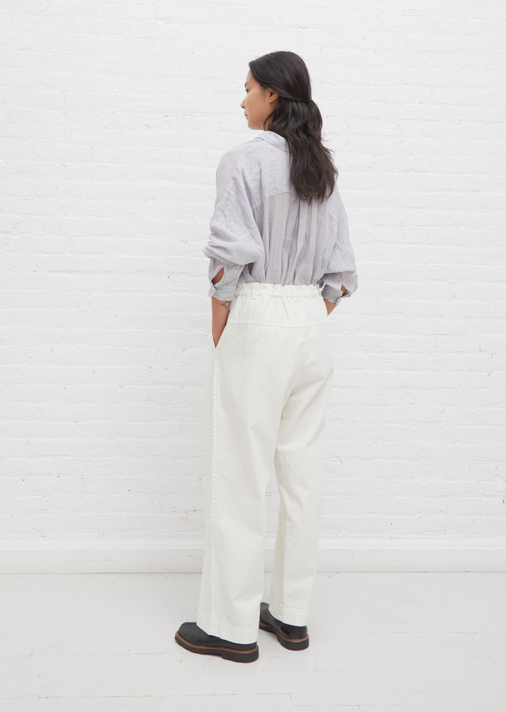 Organic Cotton Wide Pants