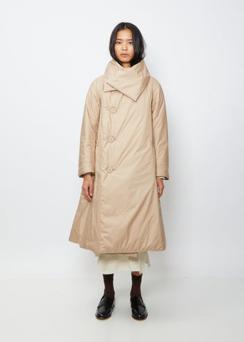 Puff Coat — Beige