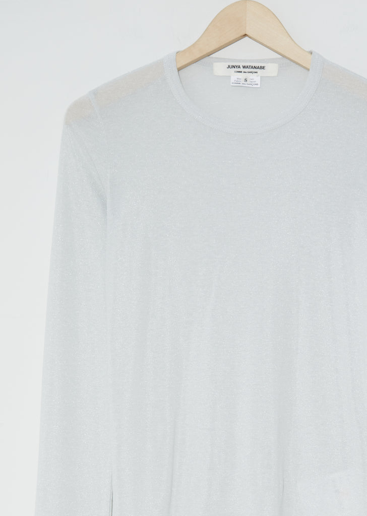 Lurex Long Sleeve Tee