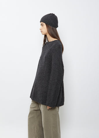 Alpaca Hat — Charcoal