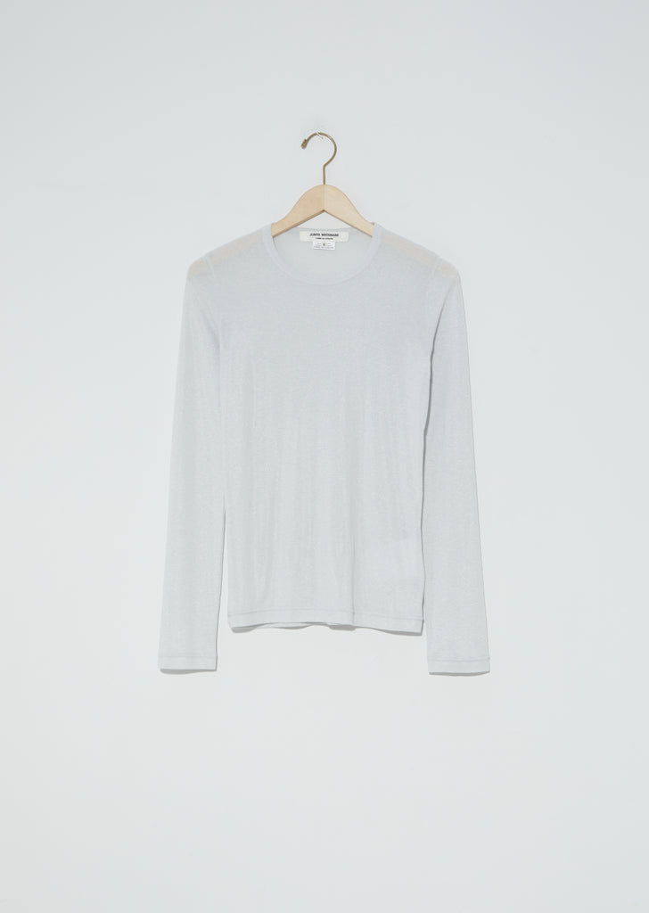 Lurex Long Sleeve Tee