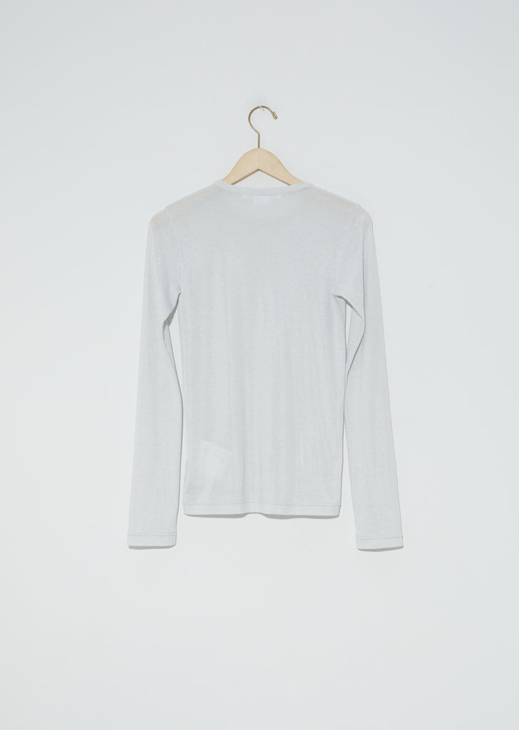 Lurex Long Sleeve Tee
