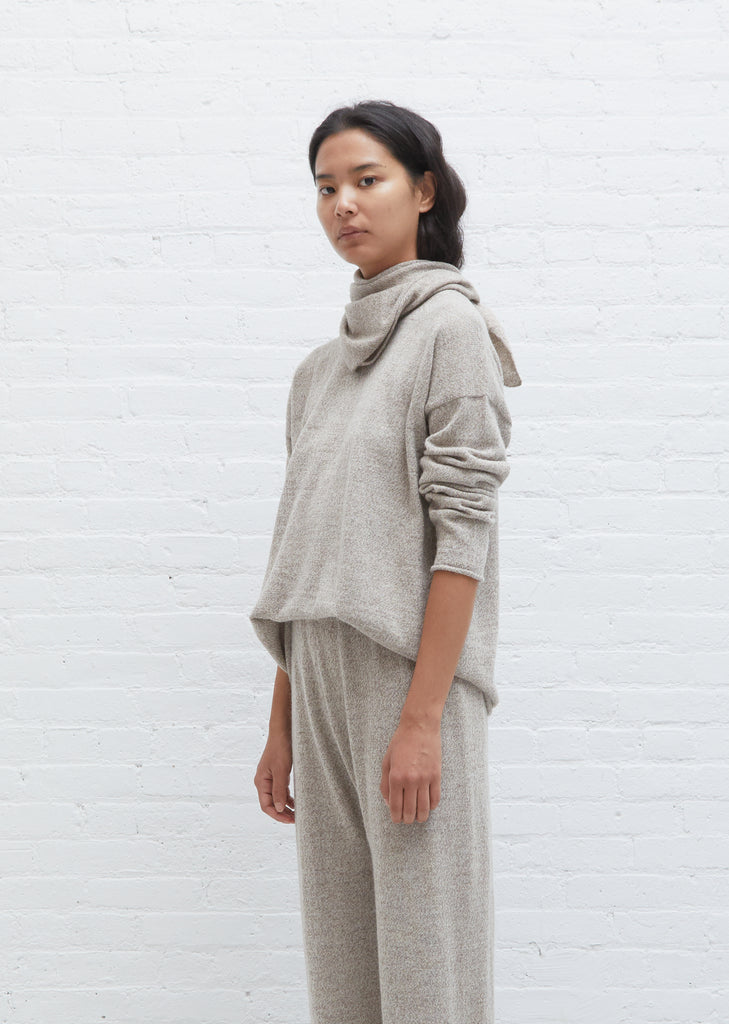 Baby Alpaca & Wool Bandana — Marl