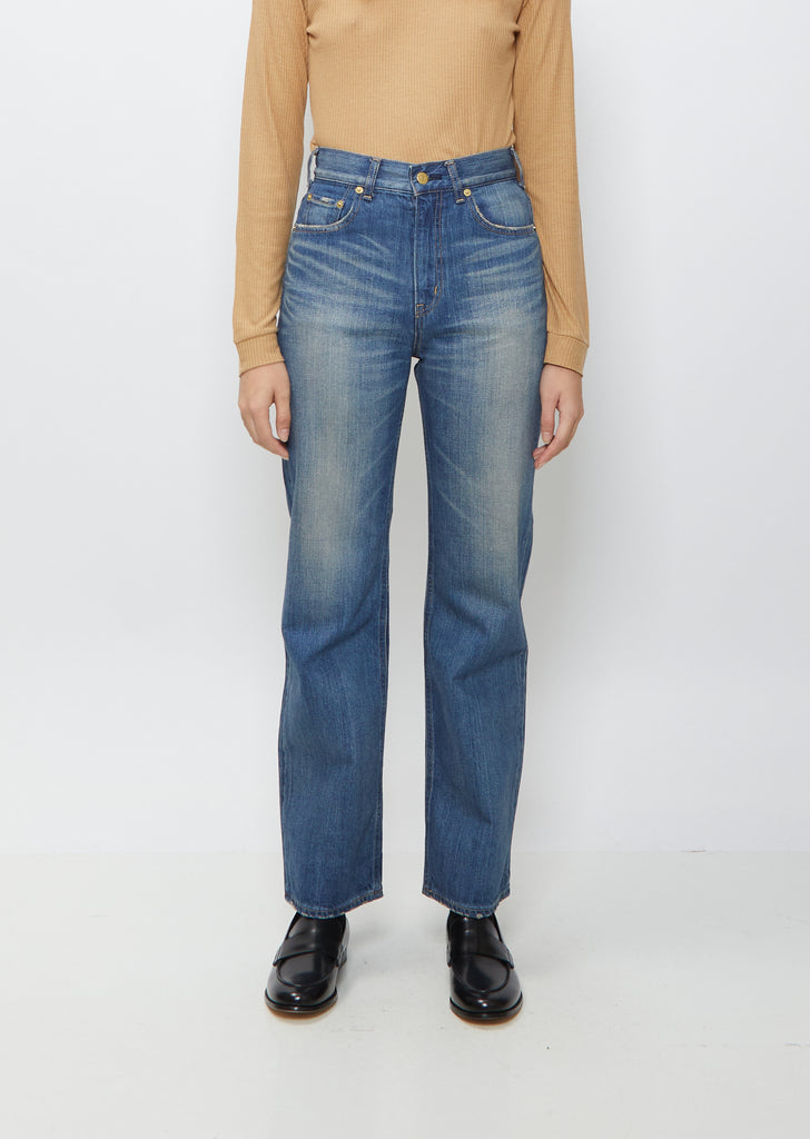 The Lapis Lazuli Jean — Flax 3 Year