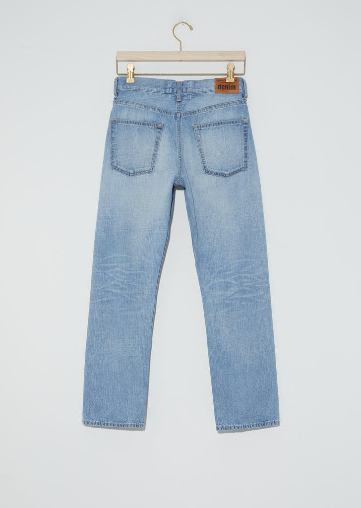 Washed Distressed Denim