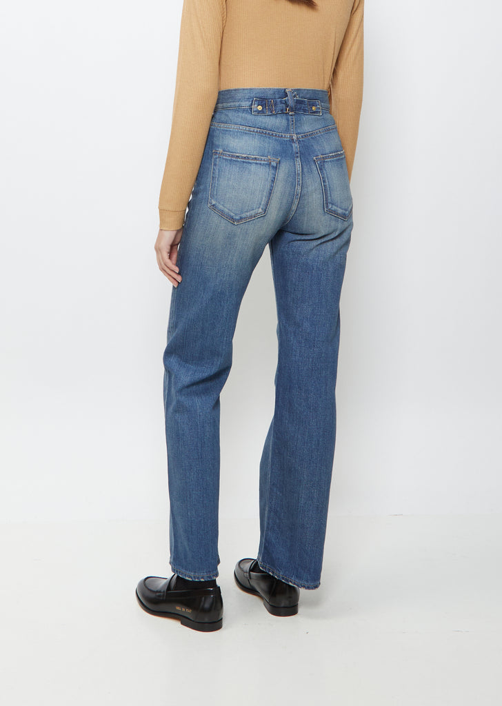 The Lapis Lazuli Jean — Flax 3 Year