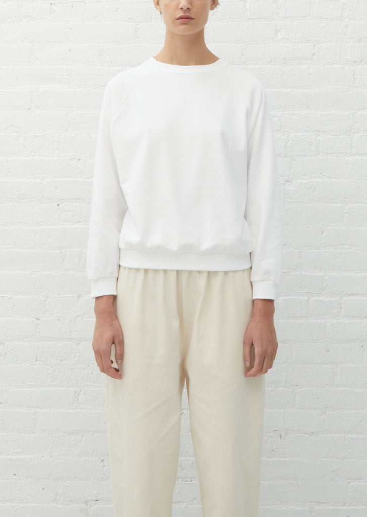 Summer Studio Sweatshirt — Optic White