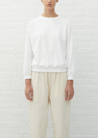Summer Studio Sweatshirt — Optic White
