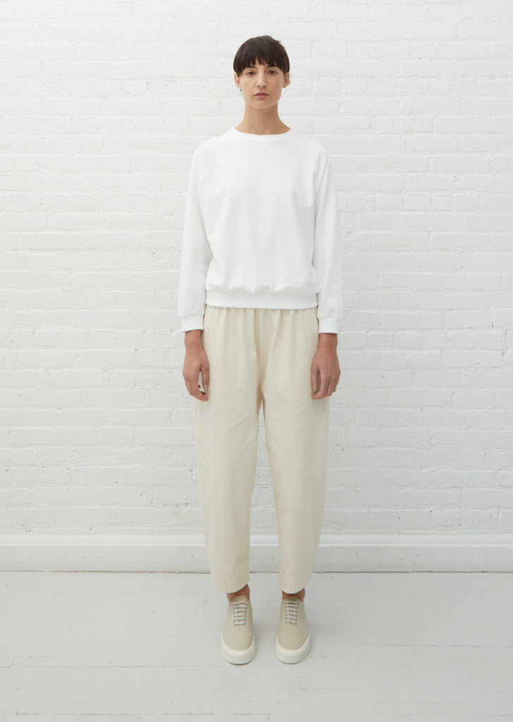Summer Studio Sweatshirt — Optic White