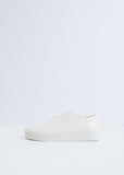 Marie H Leather Lace-Up —  Milk