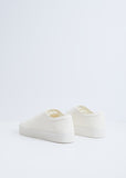 Marie H Leather Lace-Up —  Milk