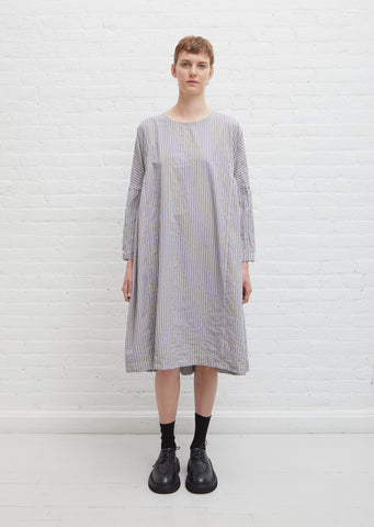 Cotton Stripe PJ Dos Dos Dress
