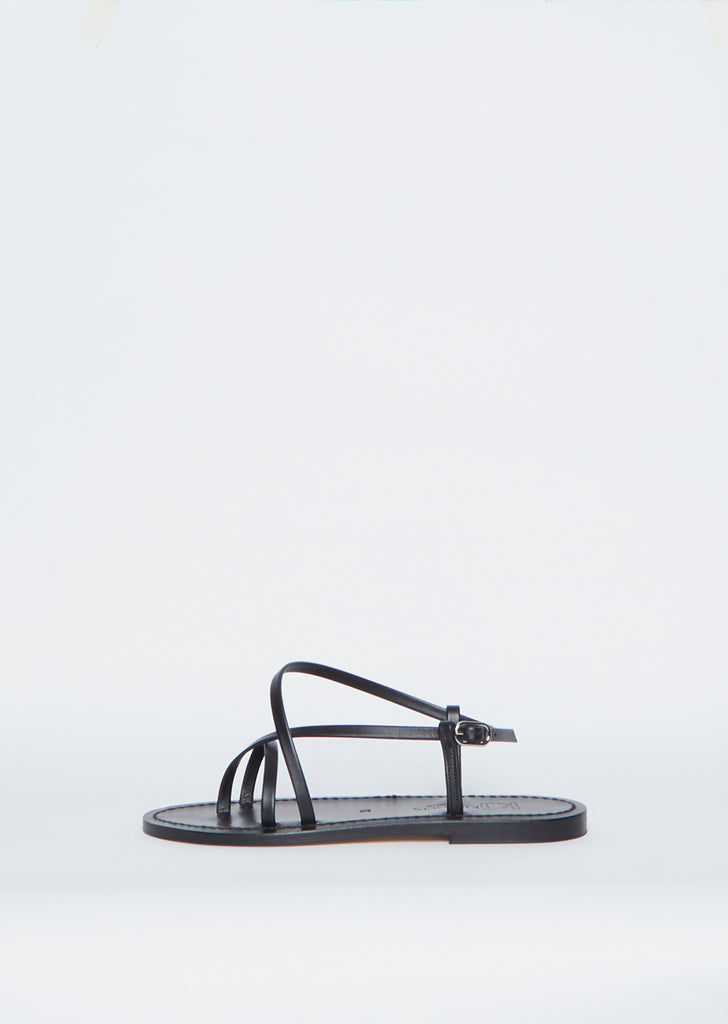Muse Strap Sandal — Black