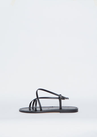 Muse Strap Sandal — Black