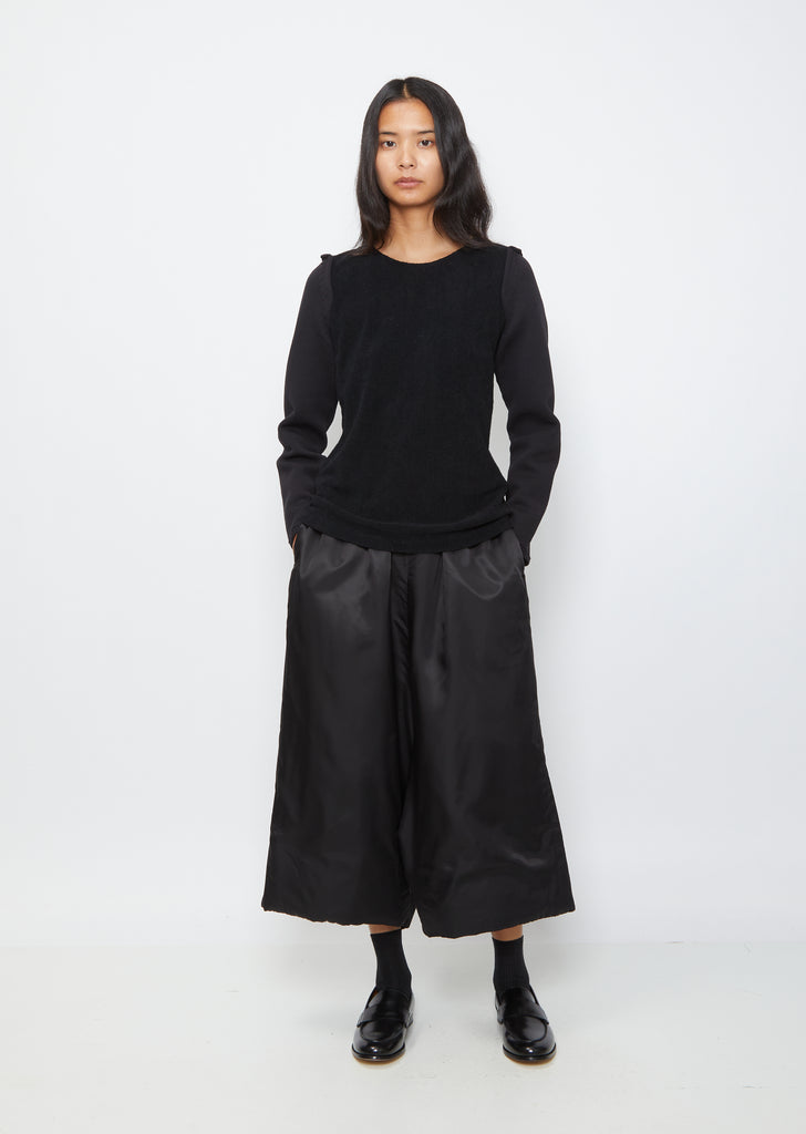 Pullover Sweater — Black