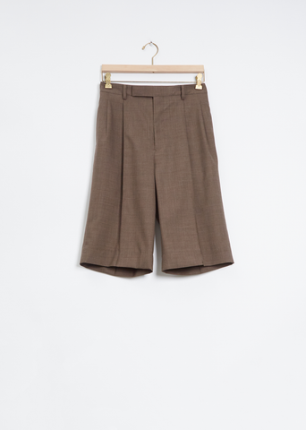 Tropical Wool Shorts