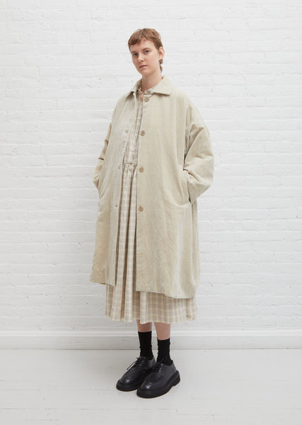 エルイー LE L'ECHOPPE 22AW BallCollar Coat L'ECHOPPE LE ウール バルカラーコート ネイビー サイズ1