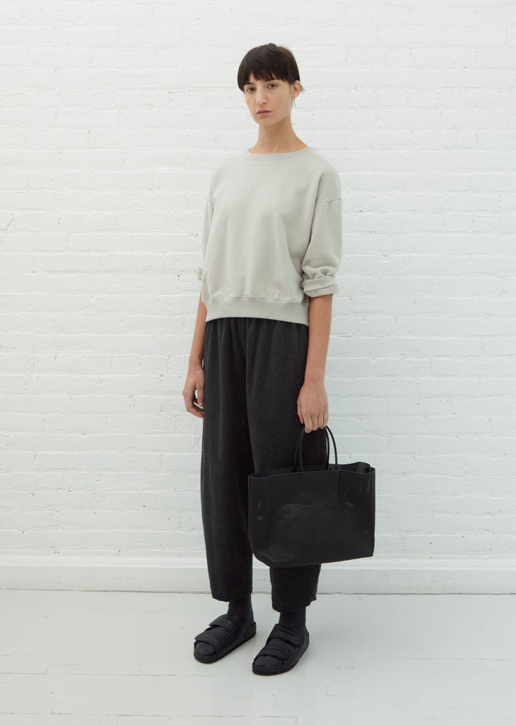 Small Classic Fold Bag — Black