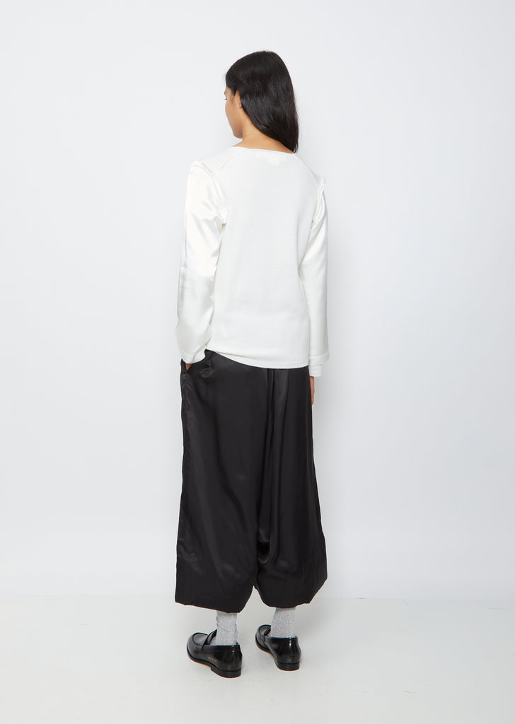 Pullover Sweater — Ivory