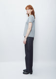 Marine Perfect Cotton Tee — Grey Marl